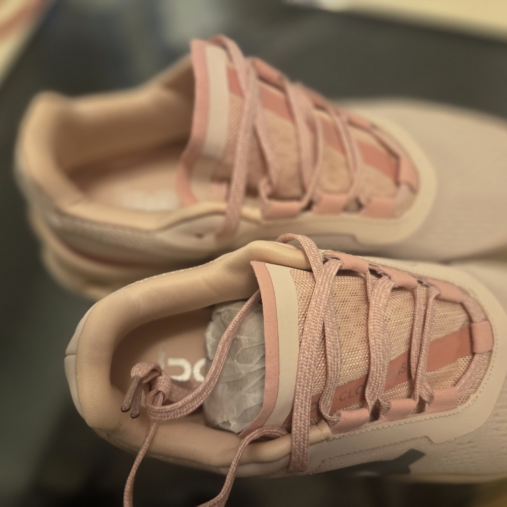 On Running Women's Cloudmonster Shoes - Moon and Fawn - Picture 5 of 5